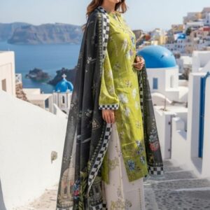 stella regalia 3 piece printed lawn suit (srlb 454611)