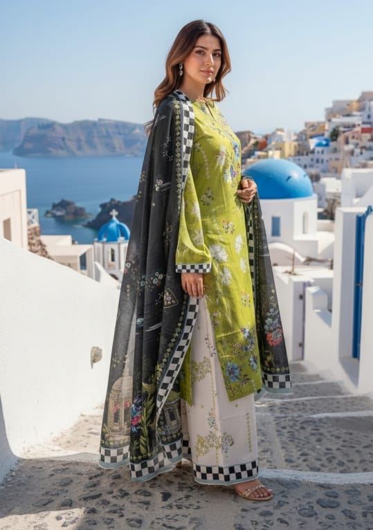 stella regalia 3 piece printed lawn suit (srlb 454611) stella regalia 3 piece printed lawn suit (srlb 454611)