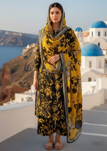 stella regalia 3 piece printed lawn suit (srlb 454611) stella regalia 3 piece printed lawn suit (srlb 454611)