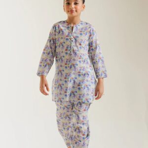ethnic kids lawn 2 piece suit new eid collection 2026