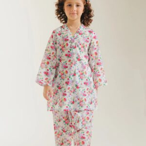 ethnic kids lawn 2 piece suit new eid collection 2026