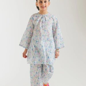 ethnic kids lawn 2 piece suit new eid collection 2026