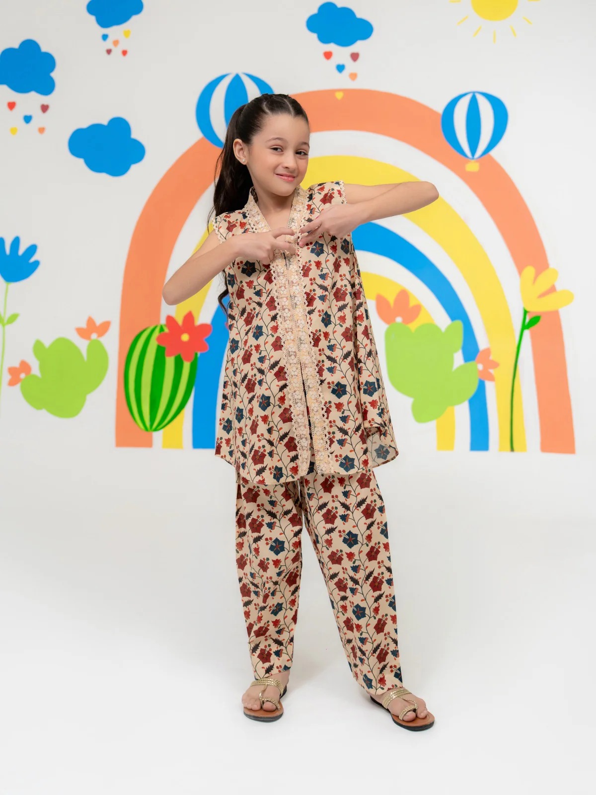 ethnic kids lawn 2 piece suit new eid collection 2026 ethnic kids lawn 2 piece suit new eid collection 2026