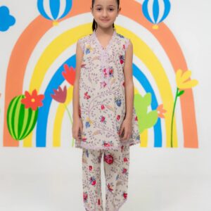 ethnic kids lawn 2 piece suit new eid collection 2026