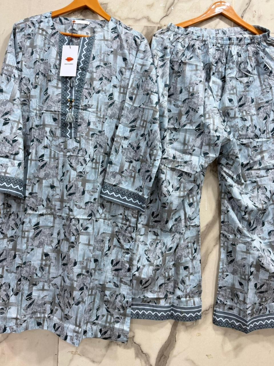 khaadi printed lawn 2pc cord set | stitched ready to wear summer collection khaadi printed lawn 2pc cord set | stitched ready to wear summer collection