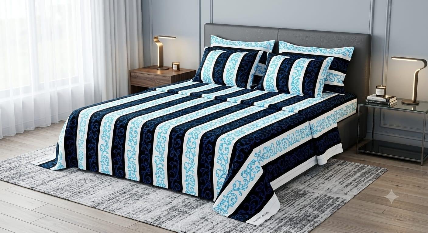 sapphire premium bedsheet – new collection | king size | sapphire premium bedsheet – new collection | king size |